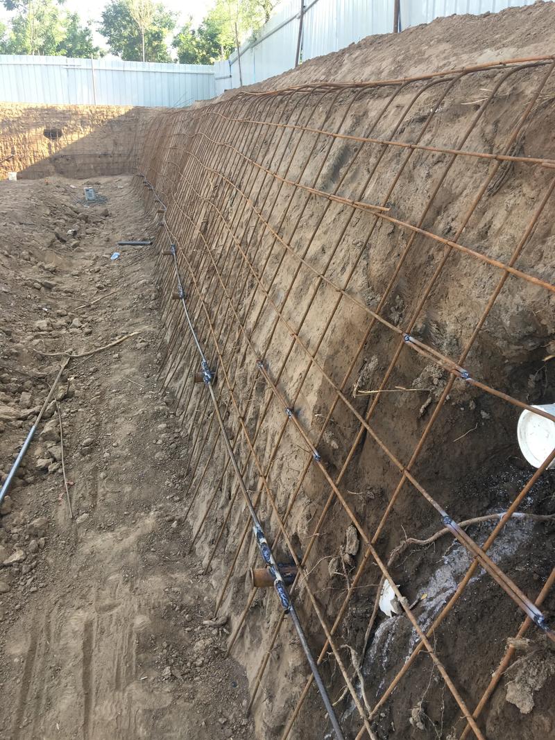 淮北相山区边坡加固